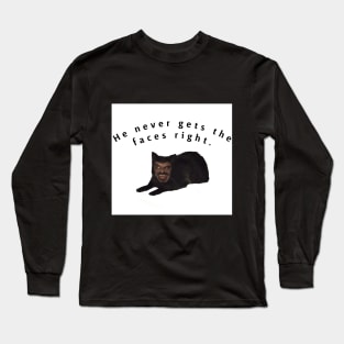 What We Do In The Shadows Cat Vlad Long Sleeve T-Shirt